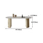Minimalist White Standard Dining Table Oval Sintered Stone Dining Table for Kitchen Clearhalo ' dining_table' 'Dining Tables & Seating' 'Dining Tables' 'furn' 'furn_dining_table' 'Furniture' 'furniture_dining_table' 'Kitchen & Dining Furniture' 'kitchen&dining_furn' 'kitchen' 'kitchen_dining_table' 1200x1200_0d901a2e-c6a8-4e1d-b1b8-16feb5a5e585