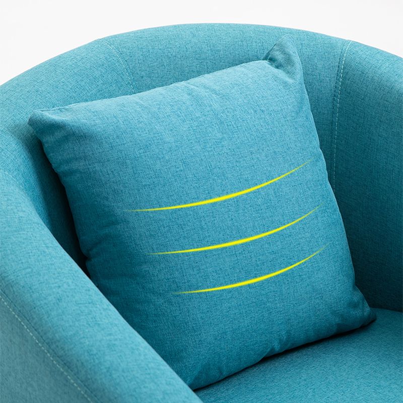 Linen Chair 28.3" L x 25.5" W x 28.3" H Removable Cushions Chair Clearhalo 'Accent Chairs' 'accent_chairs' 'Chairs & Seating' 'furn' 'furn_accent_chairs' 'Furniture' 'furniture_accent_chairs' 'Living Room Furniture' 1200x1200_0d916bad-ccd4-434f-9381-b8e136d9d0f3