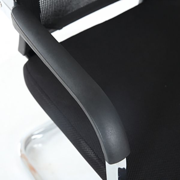 No Wheels Office Chair Modern Fixed Arms Upholstered No Distressing Desk Chair Clearhalo 'furn' 'furn_office_chair' 'Furniture' 'Office Chairs' 'Office Furniture' 'office_chair' 1200x1200_0d91adc1-c104-4cee-abc6-097320d826db