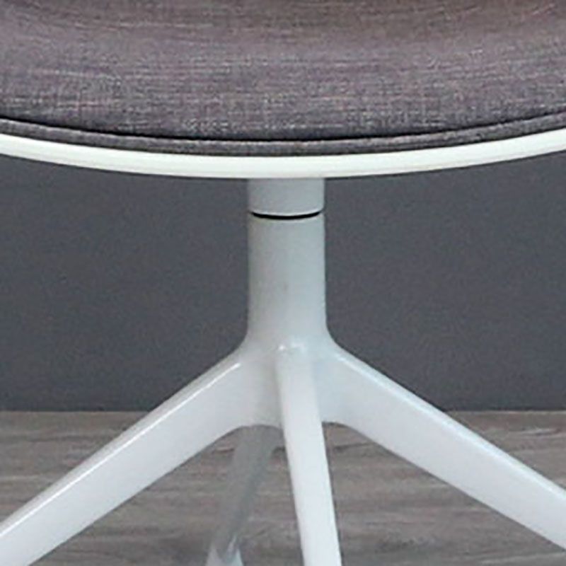 Swivel Plastic Dining Room Arm Chair Modern Solid Back Dining Chair Clearhalo ' kitchen&dining_furn' 'Dining Chairs' 'Dining Tables & Seating' 'dining_chair' 'furn' 'furn_dining_chair' 'Furniture' 'furniture_dining_chair' 'Kitchen & Dining Furniture' 'kitchen' 1200x1200_0d97eb76-c6c3-4837-b7a2-b66f720a7535