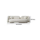 Modern Simple Wool Sofa 2/3-Seater Sloped Arm Sofa with Pillows