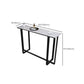 Modern Style Stone Bar Dining Table Rectangle Bar Table in White Clearhalo 'Bar Furniture' 'Bar Tables' 'bar_tables' 'furn' 'furn_bar_tables' 'Furniture' 'Kitchen & Dining Furniture' 1200x1200_0d9dd8b7-2fa2-4429-a01d-ba3ec3bf0de2
