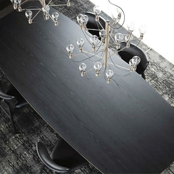 Metal Industrial Dining Table Solid Wood Top Table with Pedestal Base Clearhalo ' dining_table' 'Dining Tables & Seating' 'Dining Tables' 'furn' 'furn_dining_table' 'Furniture' 'furniture_dining_table' 'Kitchen & Dining Furniture' 'kitchen&dining_furn' 'kitchen' 'kitchen_dining_table' 1200x1200_0da035e3-691a-4a5f-80fc-7338c24d6b48