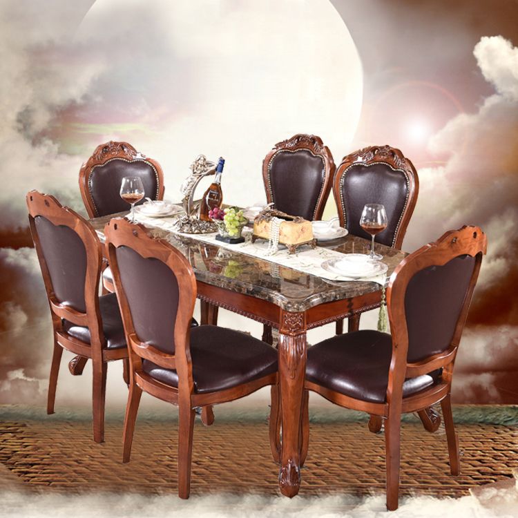 Rectangle Dining Room Collection 4-foot Home Furniture for Dining Room Clearhalo ' dining_table' 'Dining Tables & Seating' 'Dining Tables' 'furn' 'furn_dining_table' 'Furniture' 'furniture_dining_table' 'Kitchen & Dining Furniture' 'kitchen&dining_furn' 'kitchen' 'kitchen_dining_table' 1200x1200_0dad7c90-36ab-490f-bcfb-6eaba3c59282
