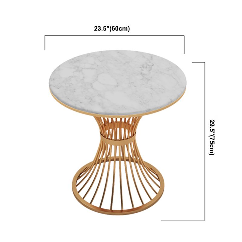 Luxury Style Sintered Stone Dining Table Single Pedestal Base Round Table for Home Clearhalo ' dining_table' 'Dining Tables & Seating' 'Dining Tables' 'furn' 'furn_dining_table' 'Furniture' 'furniture_dining_table' 'Kitchen & Dining Furniture' 'kitchen&dining_furn' 'kitchen' 'kitchen_dining_table' 1200x1200_0dadd4d1-0f1a-4c2b-ab86-407479a25ce2