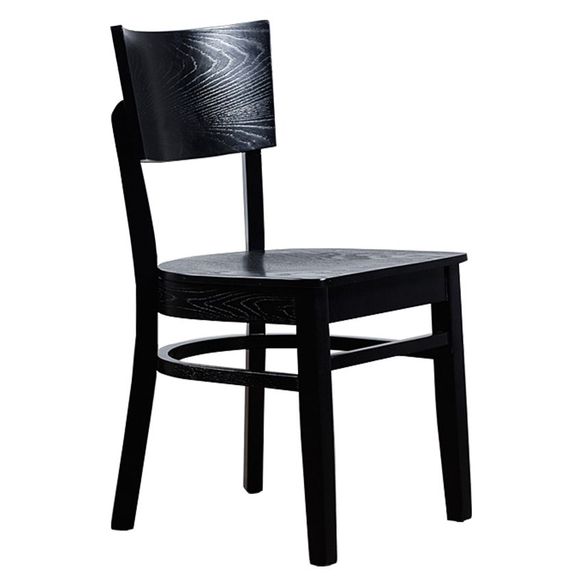 Contemporary Style Chairs Armless Chair for Kitchen with Wood Legs
