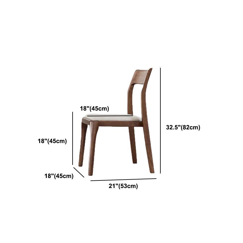 Contemporary Side Dining Chairs Solid Wood Dining Chairs for Dining Room Clearhalo 'Dining Chairs' 'Dining Tables & Seating' 'dining_chair' 'furn' 'furn_dining_chair' 'Furniture' 'furniture_dining_chair' 'Kitchen & Dining Furniture' 1200x1200_0db3f786-b363-4aab-ada8-b4a8a067b4c8
