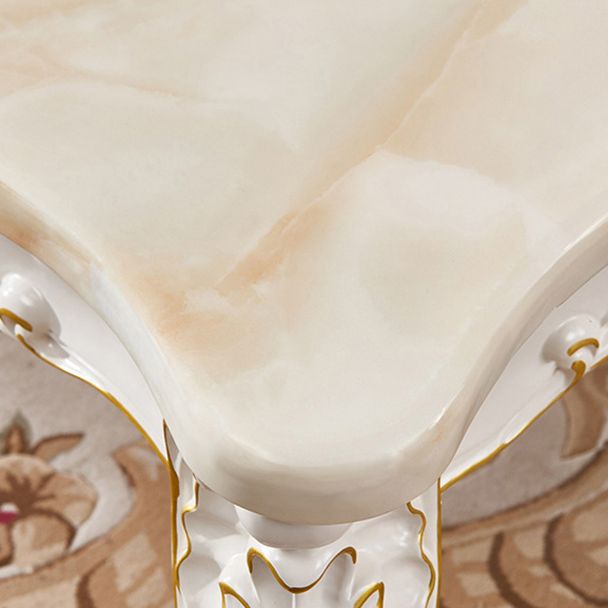 ビクトリアスタイルの長方形テーブルセット1/2/7ピース家に向けてダイニングセット