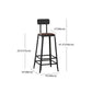 Iron Bar and Counter Stool Industrial Indoor Vintage Brown Counter Height Stools Clearhalo 'Bar Furniture' 'Bar Stools' 'bar_stools' 'furn' 'furn_bar_stools' 'furniture_bar_stools' 'Kitchen & Dining Furniture' 'kitchen&dining_furn' 'kitchen' 'kitchen_furn' Furniture' 1200x1200_0db5dcd0-4a8f-455b-842e-44d1d5c5d97f