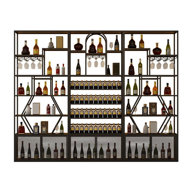 Gold and Black Floor Wine Glass Stemware Rack Holder Metal Wine Holder Rack Clearhalo 'furn' 'furn_wine_racks' 'Furniture' 'Kitchen & Dining Furniture' 'Wine Racks' 'wine_racks' 1200x1200_0db92048-d3ea-4b61-8c3f-ccacc882d462