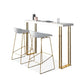 Walnut Solid Wood Bar Table Set 1/2/3/5 Pcs Glam Bar Table and Stools Clearhalo 'Bar Furniture' 'furn' 'furn_home_bar_bar_sets' 'Furniture' 'Home Bars & Bar Sets' 'home_bar_bar_sets' 'Kitchen & Dining Furniture' 1200x1200_0dbb13d3-0e49-4b93-ad18-460eef17f667