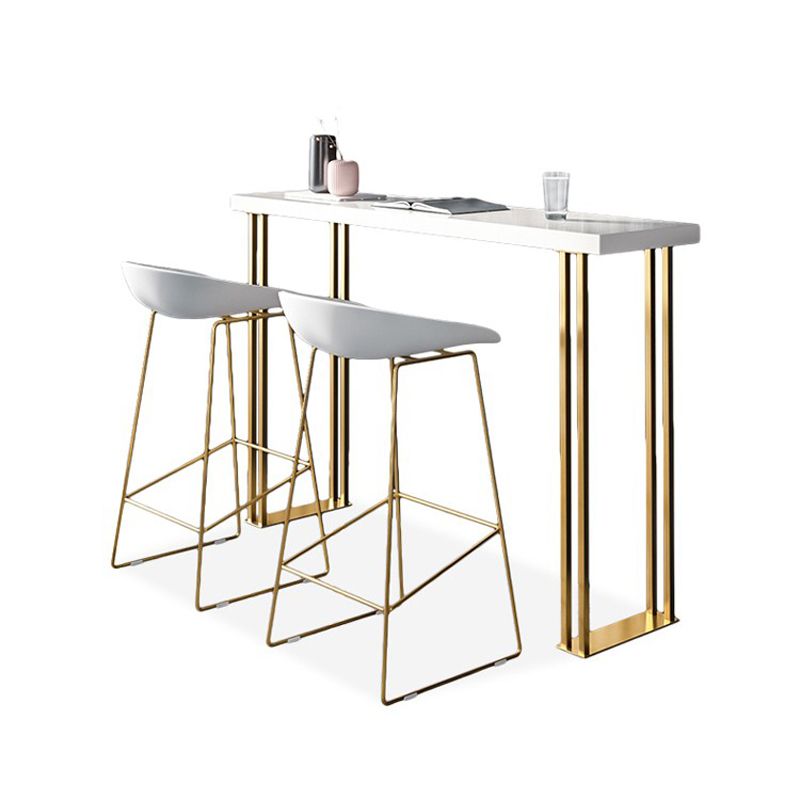 Walnut Solid Wood Bar Table Set 1/2/3/5 Pcs Glam Bar Table and Stools Clearhalo 'Bar Furniture' 'furn' 'furn_home_bar_bar_sets' 'Furniture' 'Home Bars & Bar Sets' 'home_bar_bar_sets' 'Kitchen & Dining Furniture' 1200x1200_0dbb13d3-0e49-4b93-ad18-460eef17f667