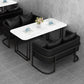 Traditional Luxury Dining Table White Sintered Stone Table with Metal Base for Dining Room Clearhalo ' dining_table' 'Dining Tables & Seating' 'Dining Tables' 'furn' 'furn_dining_table' 'Furniture' 'furniture_dining_table' 'Kitchen & Dining Furniture' 'kitchen&dining_furn' 'kitchen' 'kitchen_dining_table' 1200x1200_0dbe610a-570d-495a-8eab-988d407deb84
