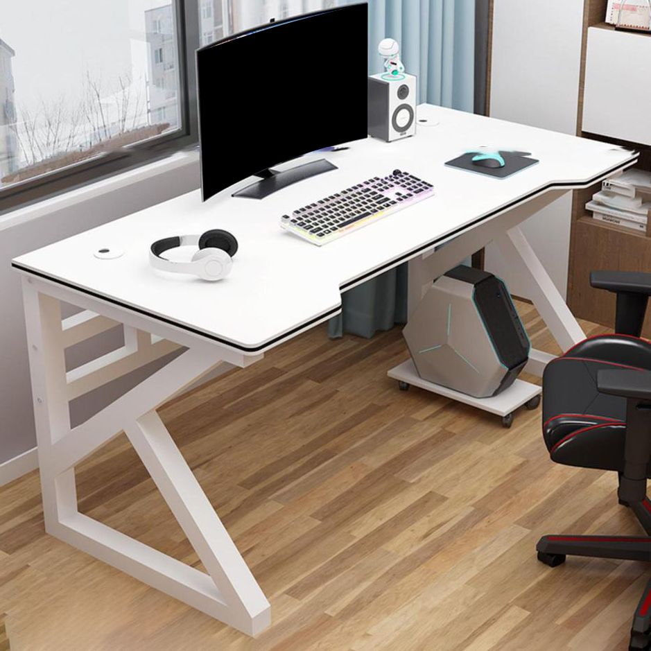 Kabelmanagement Gaming Desk Ergonomische rechteckige Computertisch für Zuhause