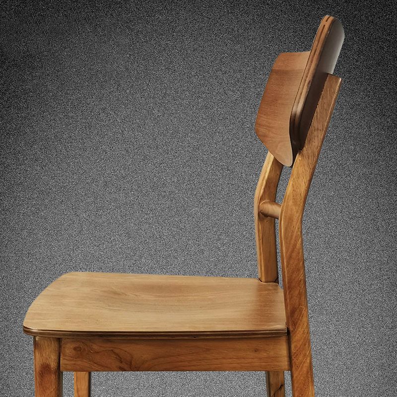 Wood Industrial Dining Room Chair Ladder Back Side Chair for Kitchen Clearhalo ' kitchen&dining_furn' 'Dining Chairs' 'Dining Tables & Seating' 'dining_chair' 'furn' 'furn_dining_chair' 'Furniture' 'furniture_dining_chair' 'Kitchen & Dining Furniture' 'kitchen' 1200x1200_0dc7d19f-43f5-40de-b4aa-51e7a06a17db