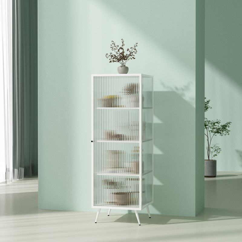 Creammella in vetro moderno in stile moderno da 53 pollici.