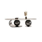 27" Wide Glam Coffee Table Stone Oval Black Coffee Cocktail Table Clearhalo 'Coffee & Accent Tables' 'Coffee Tables' 'coffee_tables' 'furn' 'furn_coffee_tables' 'Furniture' 'Living Room Furniture' 1200x1200_0dcac3d0-7bc5-4200-8ad5-0ac2c4c51f7b