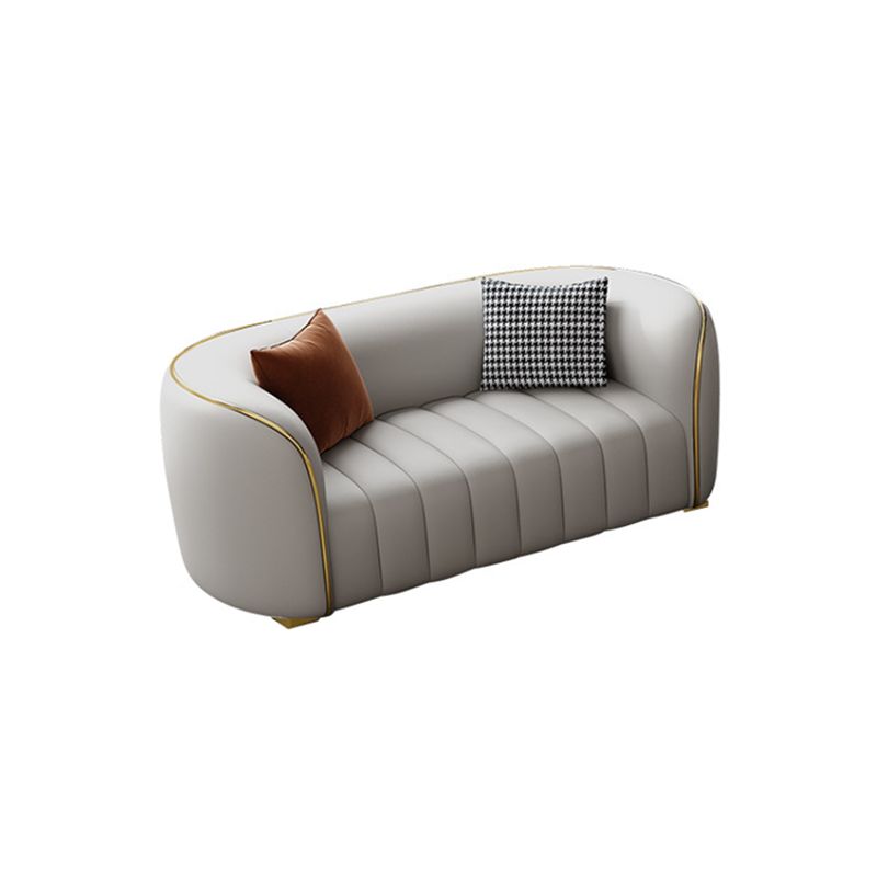 Sofá de cuero de estilo moderno