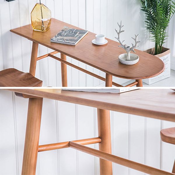 Glam 1/3 Pieces Bar Table Set Rectangle Wooden Counter Table for Home Use Clearhalo 'Bar Furniture' 'furn' 'furn_home_bar_bar_sets' 'Furniture' 'Home Bars & Bar Sets' 'home_bar_bar_sets' 'Kitchen & Dining Furniture' 1200x1200_0dcba477-feea-4cfb-93a4-d28e0a86b610