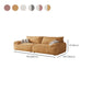 Contemporary Solid Color Pillow Top Arm Sofa For Living Room