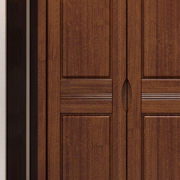 Bruine walnoot hout opbergkast traditionele kast met lade