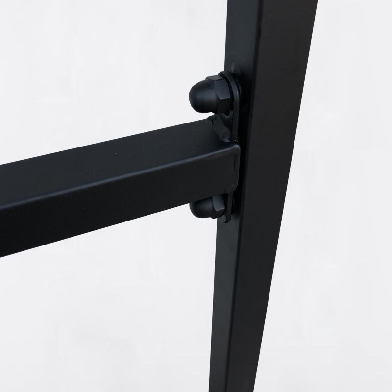 Hall per albero di metallo contemporaneo Hang Bid Lever Hall in nero