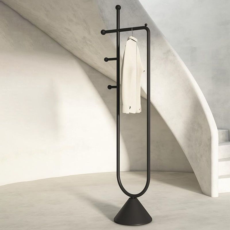 Contemporary Metal Entry Hall Tree 72.83 Inch Tall Hall Stand Clearhalo 'Entry & Mudroom Furniture' 'furn' 'furn_hall_tree_coat_racks' 'Furniture' 'Hall Trees & Coat Racks' 'hall_tree_coat_racks' 1200x1200_0dda40c0-976c-4a2c-90b4-44c8f00046ac