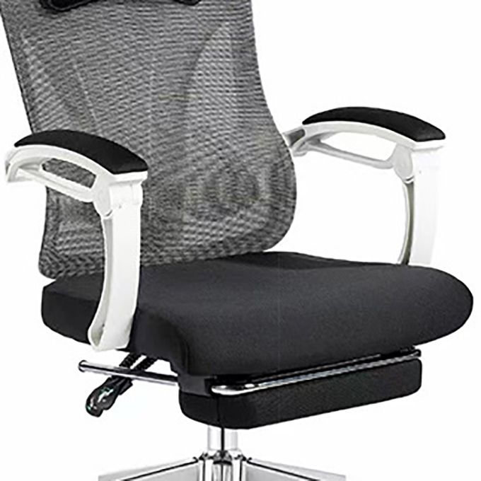 Modern Office Chair Adjustable Seat Height Padded Arms Desk Chair with Wheels Clearhalo 'furn' 'furn_office_chair' 'Furniture' 'Office Chairs' 'Office Furniture' 'office_chair' 1200x1200_0dda5b81-bfa2-4959-80d0-dd6067e00fc9