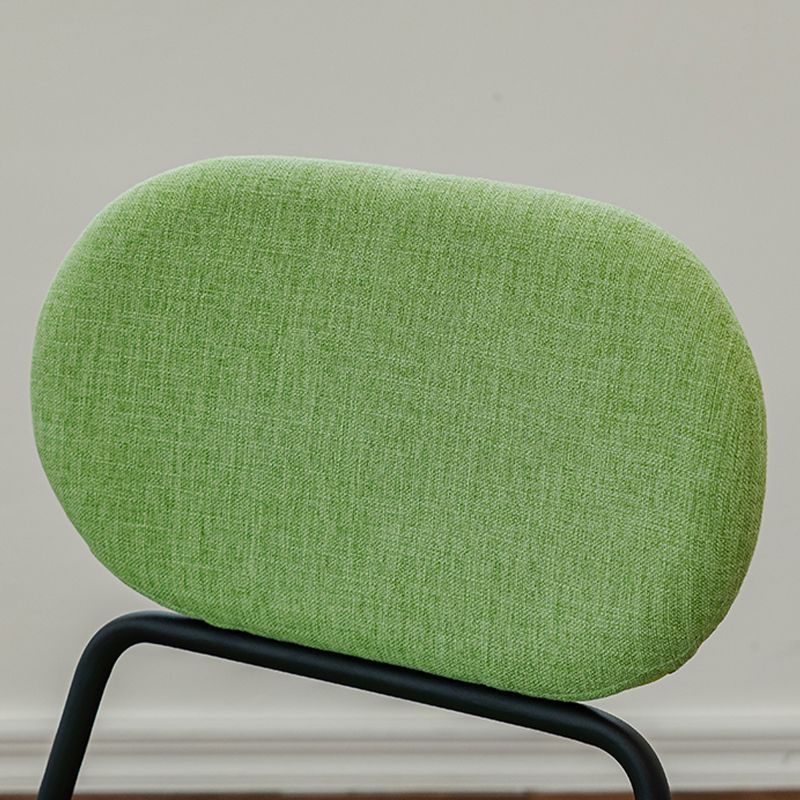 Sedia da scrivania senza braccia moderna nessuna sedia da ufficio ergonomica angosciante con ruote