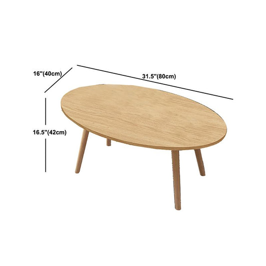 Contemporary Style Coffee Cocktail Table Wooden 4 Legs Coffee Table