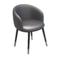 Modern Bedroom Leather Arm Chair Matte Finish Solid Back Dining Chair Clearhalo ' kitchen&dining_furn' 'Dining Chairs' 'Dining Tables & Seating' 'dining_chair' 'furn' 'furn_dining_chair' 'Furniture' 'furniture_dining_chair' 'Kitchen & Dining Furniture' 'kitchen' 1200x1200_0de89637-65f8-4b7d-ad33-49ed9d4fbe42