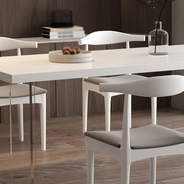 Modern 1/2/5/6/7 Pieces Rectangle Dining Set Solid Wood Dining Table with Chairs Clearhalo 'Dining Room Sets' 'Dining Tables & Seating' 'dining_room_set' 'furn' 'furn_dining_room_set' 'Furniture' 'furniture_dining_room_set' 'Kitchen & Dining Furniture' 'kitchen&dining_furn' 'kitchen' 1200x1200_0de8a6a9-af69-4623-8066-92cbed2d4235