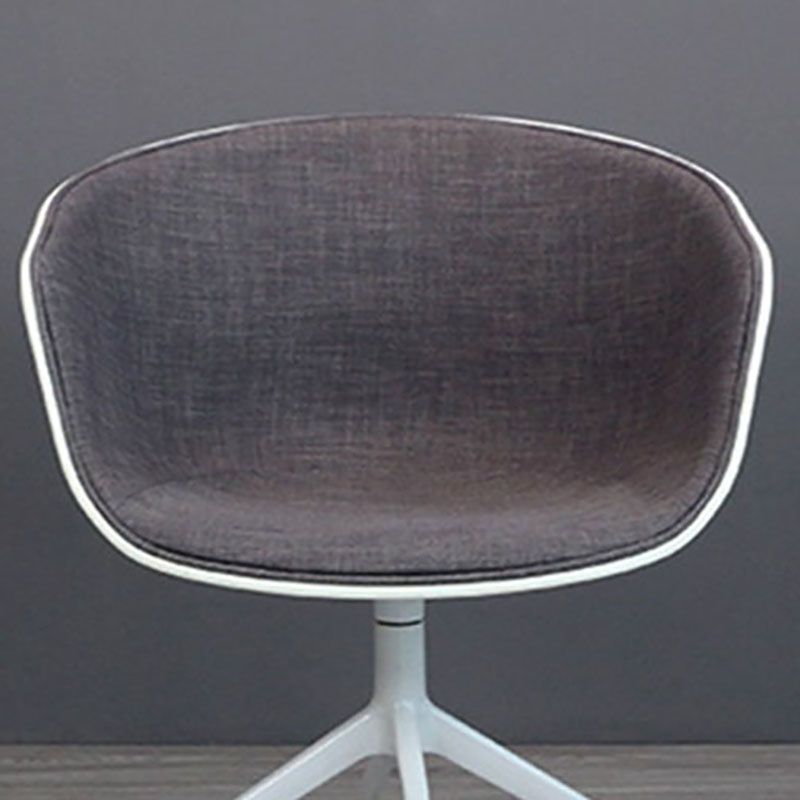 Swivel Plastic Dining Room Arm Chair Modern Solid Back Dining Chair Clearhalo ' kitchen&dining_furn' 'Dining Chairs' 'Dining Tables & Seating' 'dining_chair' 'furn' 'furn_dining_chair' 'Furniture' 'furniture_dining_chair' 'Kitchen & Dining Furniture' 'kitchen' 1200x1200_0deb1169-07b0-4992-9bf2-510e6499a4f7