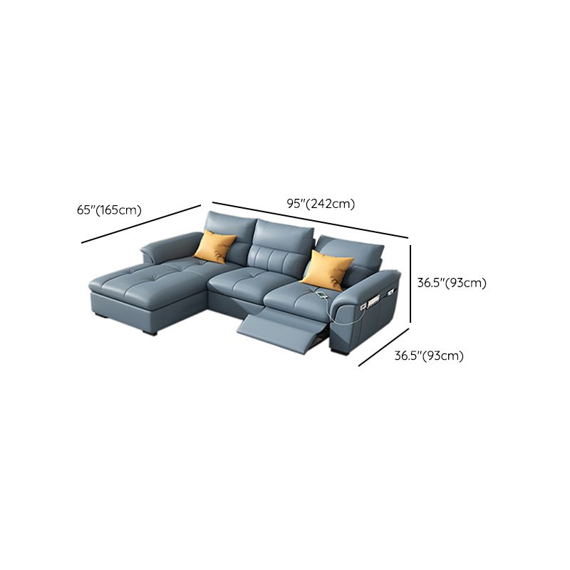 Stainless Steel Blue Genuine Leather Living Room Flared Arm Sofa Clearhalo 'furn' 'furn_sofas' 'Furniture' 'Living Room Furniture' 'Sofa' 'sofas' 1200x1200_0dee2f1f-5e12-4a5f-9d47-a97de533b2ce