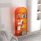 Acrylic Bookshelf Scandinavian Style Orange Open Back Bookcase for Home Office Study Room Clearhalo 'Bookcases' 'furn' 'furn_bookcases' 'Furniture' 'furniture_bookcases' 'kitchen' 'kitchen_bookcases' 'Living Room Furniture' 'Office Furniture' 1200x1200_0df031dd-34ff-47ec-bd6b-9f3db2512793