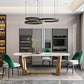 Contemporary Sintered Stone Rectangle Table Set 1/2/3/4/7/8 Pieces Dining Set for Home