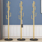 Marble Base Hall Tree Light Luxury Hanger Coat Metal Coat Rack with 6 Hooks Clearhalo 'Entry & Mudroom Furniture' 'furn' 'furn_hall_tree_coat_racks' 'Furniture' 'Hall Trees & Coat Racks' 'hall_tree_coat_racks' 1200x1200_0df375a2-4cbb-4b07-80bd-df7946ed9740