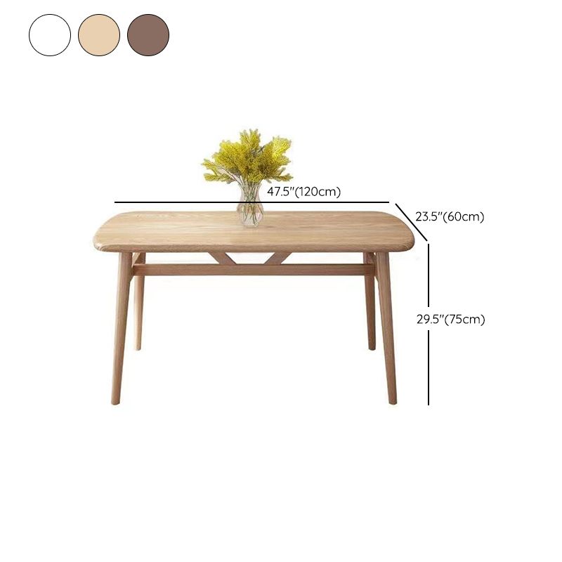 Eetterkamer diner keukentafel ovaal houten 4 poten eettafel