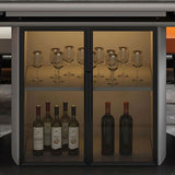 Modern Stone Top Dining Table Extendable for Small Spaces with Storage Clearhalo 'Dining Tables & Seating' 'Dining Tables' 'dining_table' 'furn' 'furn_dining_table' 'Furniture' 'Kitchen & Dining Furniture' 1200x1200_0df5bced-ddc2-4291-bb75-e0ae7de79ec6