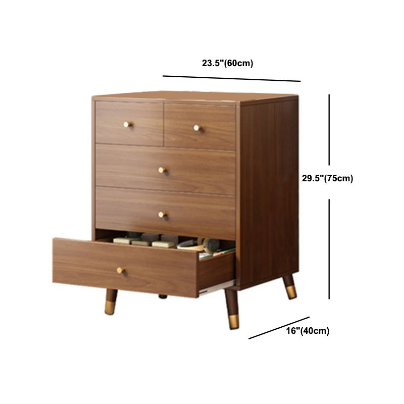 29.52'"/35.43" Tall Brown Wooden Chest, Rectangle Accent Chest with Drawers Clearhalo 'Cabinets & Chests' 'cabinets_chests' 'furn' 'furn_cabinets_chests' 'Furniture' 'Living Room Furniture' 1200x1200_0df664ef-da0a-47b0-b8ff-caaa3785456f
