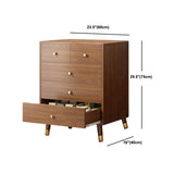 29.52'"/35.43" Tall Brown Wooden Chest, Rectangle Accent Chest with Drawers Clearhalo 'Cabinets & Chests' 'cabinets_chests' 'furn' 'furn_cabinets_chests' 'Furniture' 'Living Room Furniture' 1200x1200_0df664ef-da0a-47b0-b8ff-caaa3785456f