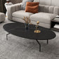 Glam Slate Coffee Cocktail Table 4 Legs Cocktail Table for Living Room Clearhalo 'Coffee & Accent Tables' 'Coffee Tables' 'coffee_tables' 'furn' 'furn_coffee_tables' 'Furniture' 'Living Room Furniture' 1200x1200_0dfa4531-67bb-4b37-8ab3-888240fa75f3