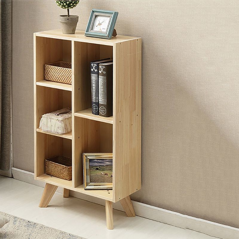 Modern Wooden Bookcase Standard Closed Back Bookshelf with Shelves Clearhalo 'Bookcases' 'furn' 'furn_bookcases' 'Furniture' 'Office Furniture' 1200x1200_0dfaec92-85c1-4cee-b3a1-ad951a03e9dd