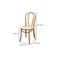 Set da pranzo in legno in solido moderno 1/2/5/7 pezzi Finitura naturale Dinette con sedie in legno