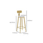 Modern Round Pub Table Set 1/2/3 Pieces Bar Table with Metal Stools Clearhalo 'Bar Furniture' 'furn' 'furn_home_bar_bar_sets' 'Furniture' 'Home Bars & Bar Sets' 'home_bar_bar_sets' 'Kitchen & Dining Furniture' 1200x1200_0dfe6542-5e2e-4edf-9422-884ad53a3d08