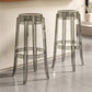 Contemporary Plastic Backless Counter High Stool with 4 Legs Clearhalo 'Bar Furniture' 'Bar Stools' 'bar_stools' 'furn' 'furn_bar_stools' 'Furniture' 'Kitchen & Dining Furniture' 1200x1200_0e00482f-3045-4ffd-ac0c-68610a5d40d6