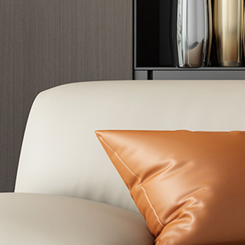 41 "de ancho Sofá de cuero de sofá escandinavo de cuero Sofá para dormir