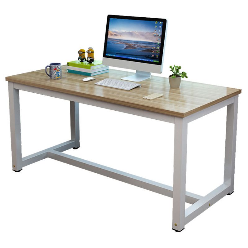 Modern Home Rectangular Writing Desk Bedroom Artificial Wood Office Desk Clearhalo 'furn' 'furn_office_desk' 'Furniture' 'furniture_office_desk' 'Office Desks' 'Office Furniture' 'office_desk' 1200x1200_0e08891d-e57c-4cbb-918f-214c96faf4fc