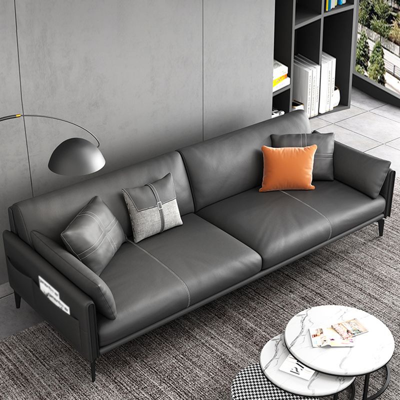 Living Room Contemporary Pillow Top Arm Standard Pillows Sofa Chaise Clearhalo 'furn' 'furn_sofas' 'Furniture' 'furniture_sofas' 'kitchen' 'kitchen_sofas' 'Living Room Furniture' 'Sofa' 'sofas' 1200x1200_0e0c260a-6c37-4ac5-88bd-869542824341