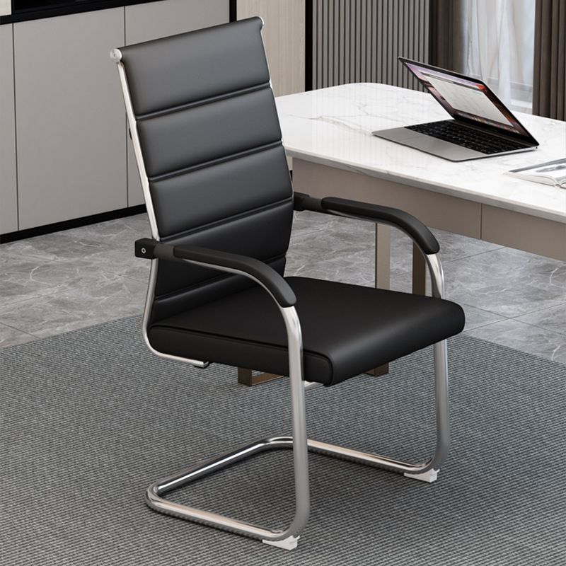 Modern Black and Cray Desk -stoel met Mid Back Home Bureau -stoel